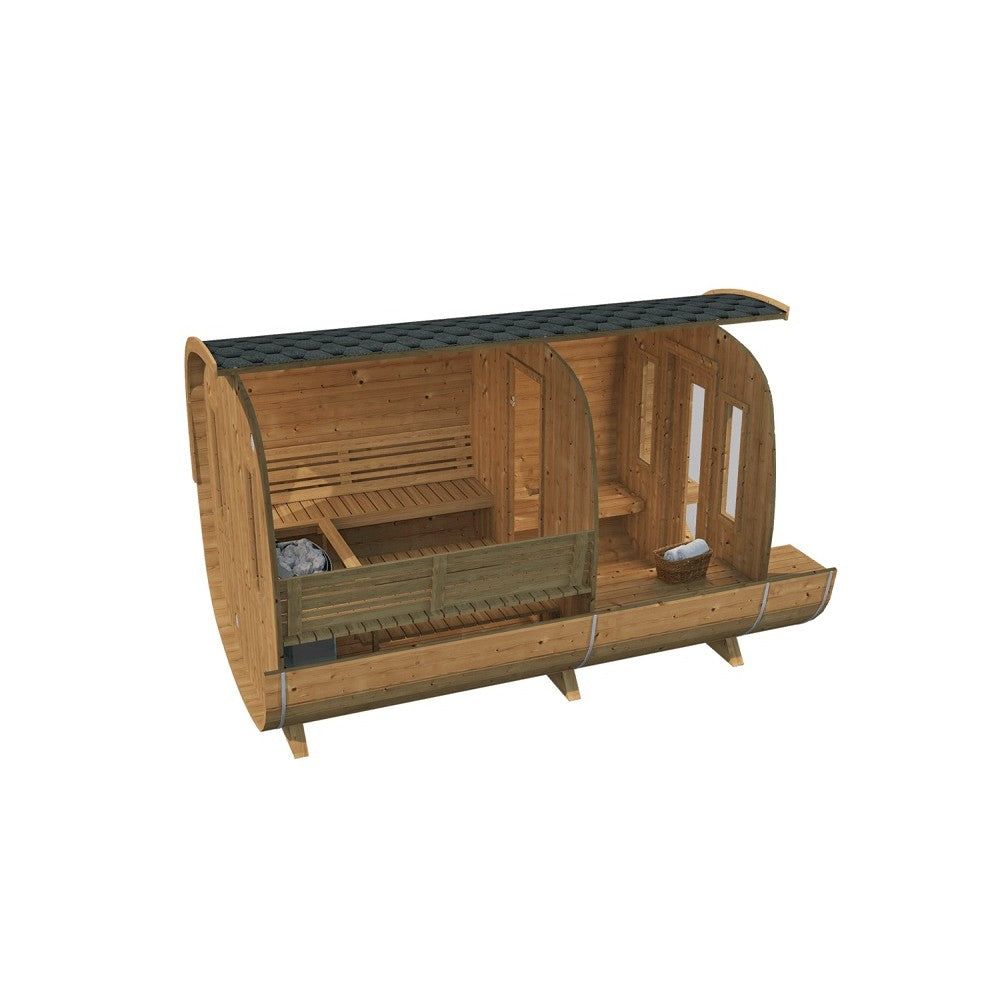 Външна сглобяема сауна Icon 385 XL| EU