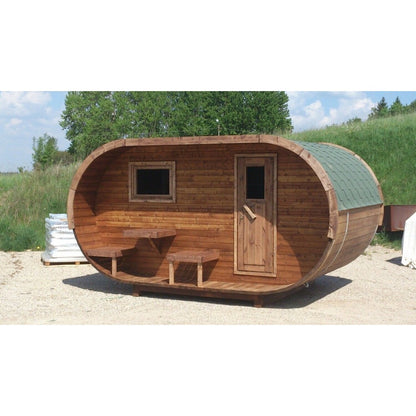 Външна сглобяема сауна Oval 400 x 240 см | EU